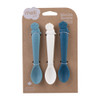 Melii Luxe Silicone Spoons 3 Pack - Dinosaur