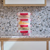 Joseph Joseph Nest Lock Rectangle Container Set 4-Pack 1.1L - Red