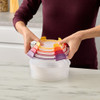 Joseph Joseph Nest Lock Round Container Set 4-Pack - Multicolour