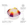Joseph Joseph Nest Lock Round Container Set 4-Pack - Multicolour