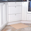 White Magic Non-Slip Shower Mat Square - Latte
