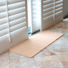 White Magic Non-Slip Shower Mat Large - Latte