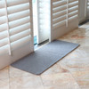 White Magic Non-Slip Shower Mat Large - Platinum