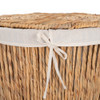 Howards Water Hyacinth Laundry Hamper - Round