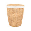 Howards Water Hyacinth Arrow Weave Laundry Hamper - Round