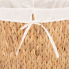 Howards Water Hyacinth Arrow Weave Laundry Hamper - Round