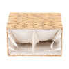 Howards Water Hyacinth Laundry Hamper - 2 Compartment