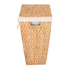 Howards Water Hyacinth Braided Weave Laundry Hamper