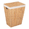 Howards Water Hyacinth Braided Weave Laundry Hamper