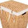 Howards Water Hyacinth Braided Weave Laundry Hamper