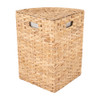 Howards Water Hyacinth Checked Weave Laundry Hamper - Corner