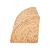 Howards Water Hyacinth Checked Weave Laundry Hamper - Corner
