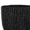 Howards Soft Seagrass Basket Small - Black