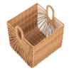 Howards Poly Rattan Open Weave Basket Large - Natural