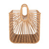Howards Poly Rattan Open Weave Basket Large - Natural