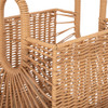 Howards Poly Rattan Open Weave Basket Small - Natural
