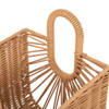 Howards Poly Rattan Open Weave Basket Small - Natural