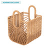 Howards Poly Rattan Open Weave Basket Small - Natural