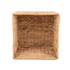 Howards Water Hyacinth Foldable Cube Basket