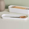 SmartStore Compact Storage Box Lid Slim - White