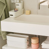 SmartStore Compact Storage Box Lid Slim - White