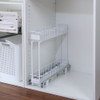Williamsware 2 Tier Gliding Baskets 10/10cm - White