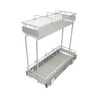 Williamsware 2 Tier Gliding Baskets 15/20cm - White