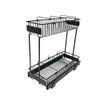 Williamsware 2 Tier Gliding Baskets 15/20cm - Black