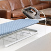 Williamsware Foldaway Tabletop Ironing Board with Iron Rest - White