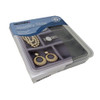 Jewellery Stax 5 Compartment Organiser Tray - Grey