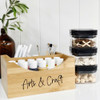 Bamboo Caddy with Handle