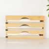 Bamboo Food Wrap Dispenser with 3 Inserts