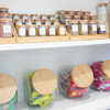 Glass Snack Jar 4L with Bamboo Lid
