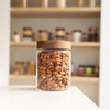 Glass Jar 1L with Acacia Wood Lid - Round