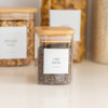 Square Herb & Spice Jar Labels White - 84 Pack