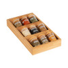 Bamboo Herb & Spice Jar Drawer Organiser