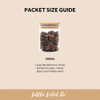 Glass Herb & Spice Jar 200ml with Bamboo Lid - Round