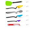Dreamfarm Ultimate Set of the Best Utensils - Party Mix Colours