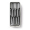Joseph Joseph DrawerStore 2-Tier Compact Knife Drawer Organiser - Stone