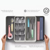 Joseph Joseph DrawerStore Expanding Gadget, Utensil & Cutlery Tray - Stone