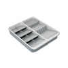 Joseph Joseph DrawerStore Expandable Tiered Cutlery, Utensil, Gadget & Knife Tray - Stone