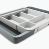 Joseph Joseph DrawerStore Expandable Cutlery, Utensil & Gadget Tray - Stone