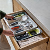 Joseph Joseph DrawerStore Expandable Utensil & Gadget Tray - Stone