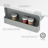Joseph Joseph CupboardStore Under-Shelf Spice Rack - Stone