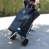 White Magic Handy Trolley with Insulated Cooler Bag - Black