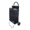 White Magic Handy Trolley with Insulated Cooler Bag - Black