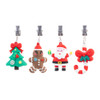 Alfresco Lane Christmas Tablecloth Weights - 4 Pack