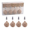 Alfresco Lane Tablecloth Weights Rope Balls - 4 Pack