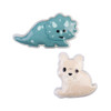 Melii Luxe Gel Ice Packs - Dinosaur & Bulldog