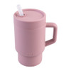 Melii Luxe Kids Silicone Tumbler Bottle with Straw 265ml - Pink